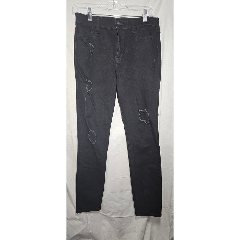 Hollister size 9 Short high rise super skinny stretch. W-29 L-28. EUC